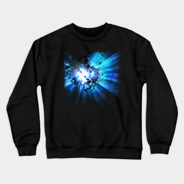 Light Burst Crewneck Sweatshirt by doomthreads